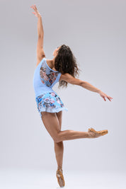 Last Call: AYLA AK2in1 Reversible Pull-on Skirt in Rose Garden ∙ Day Bloom