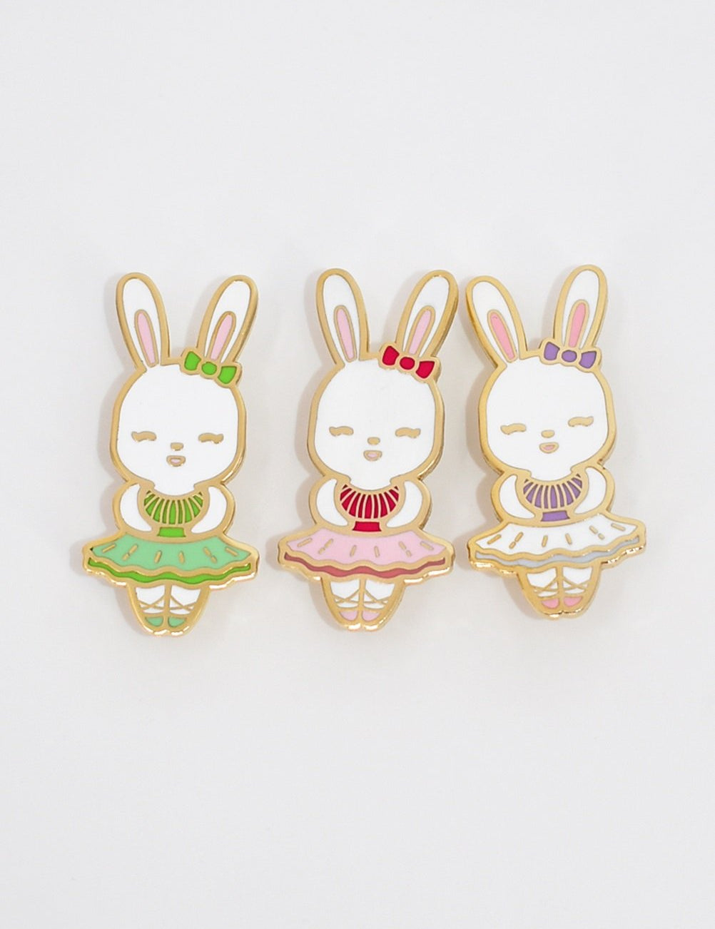Blushy Tutu Bunny Aurora Pin