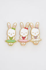 Blushy Tutu Bunny Aurora Pin