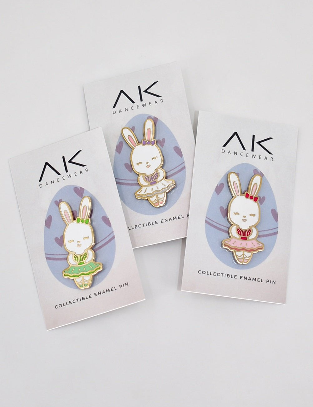 Blushy Tutu Bunny Aurora Pin