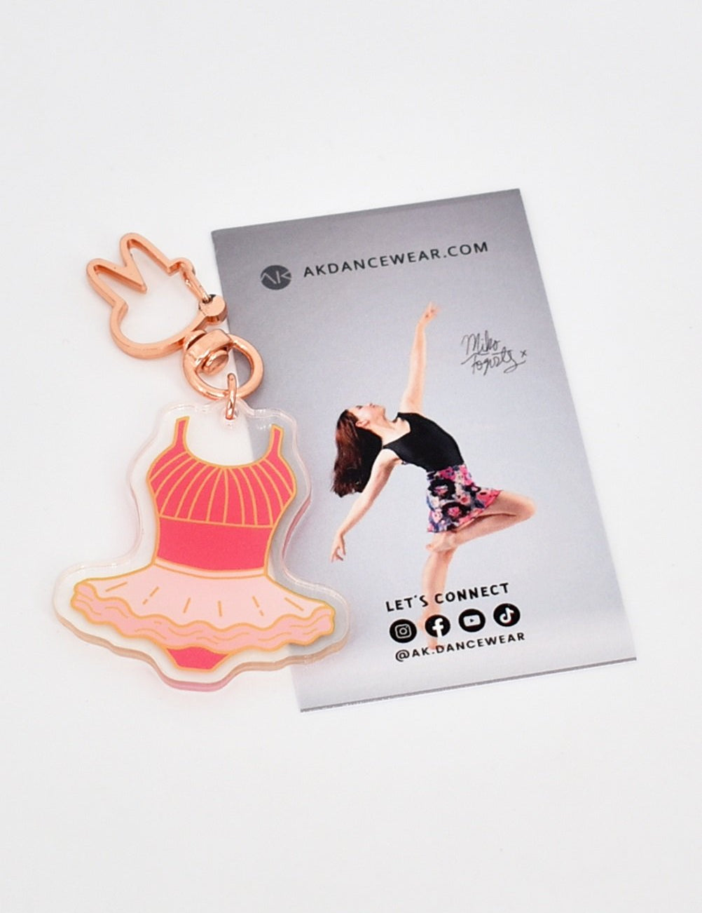 AK AURORA Tutu Keychain