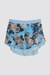 AYLA AK2in1 Reversible Pull-on Skirt in Rose Garden ∙ Day Bloom