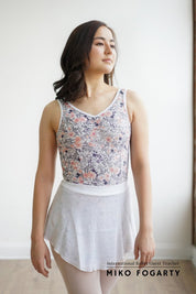 AYLA AK2in1 Reversible Pull-on Skirt in Chelsea ∙ White