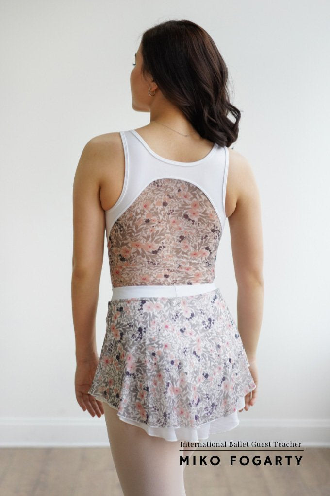 AYLA AK2in1 Reversible Pull-on Skirt in Chelsea ∙ White