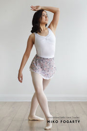 AYLA AK2in1 Reversible Pull-on Skirt in Chelsea ∙ White