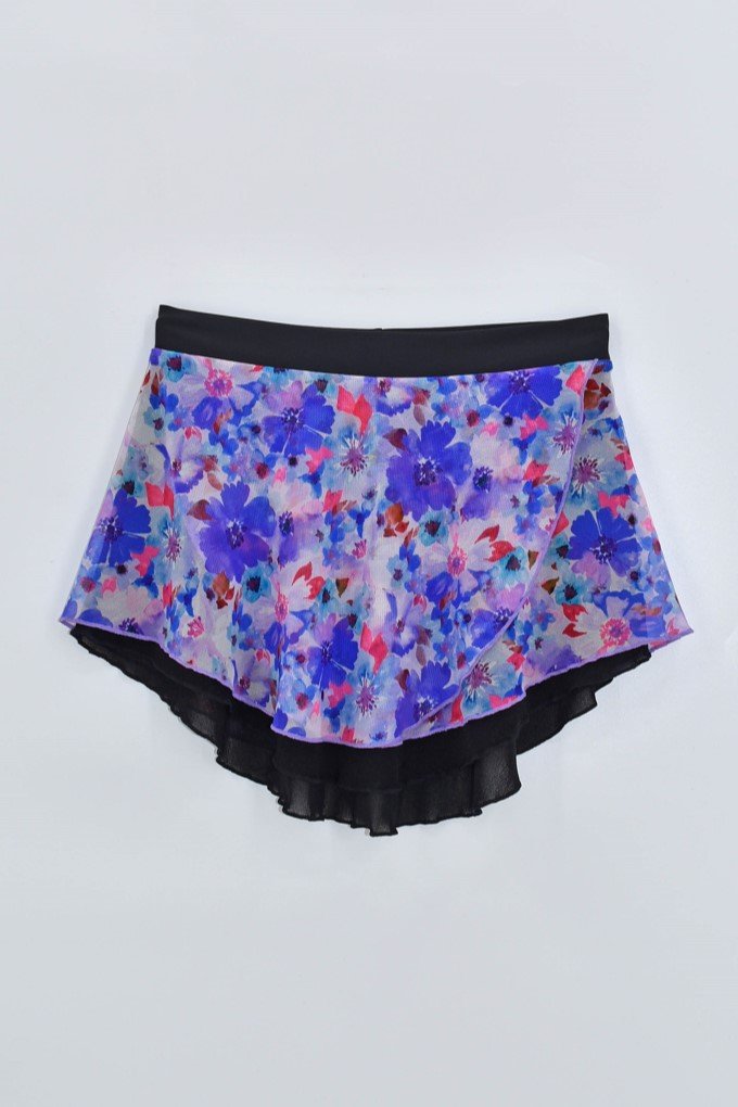 Last Call: AYLA AK2in1 Reversible Pull-on Skirt in Aster