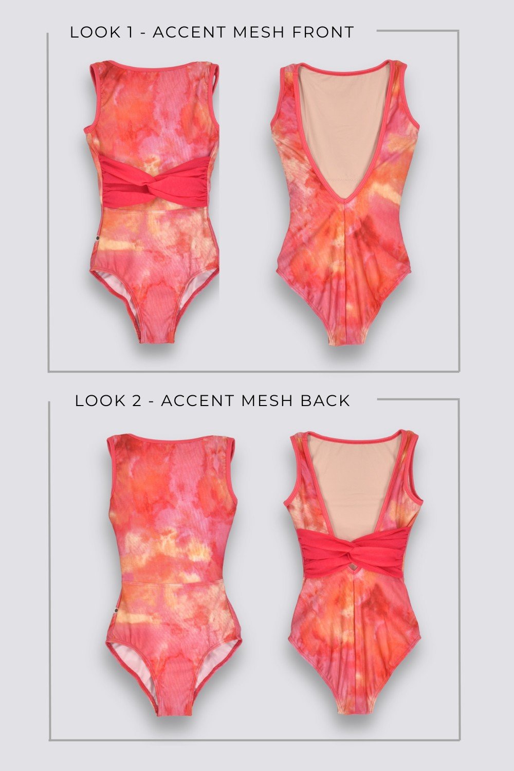 ANA AeraKnit™ Leotard in Allure | Sunrise