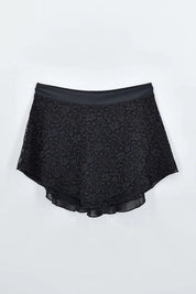 AYLA AK2in1 Reversible Skirt Pull-on in HANA Lace · Black