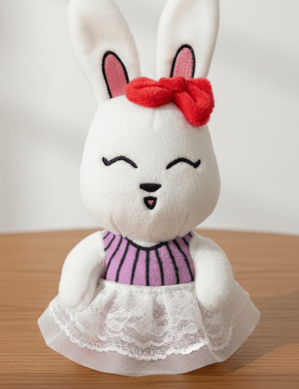 Motleyville Plush Doll Charm Keychain - Blushy