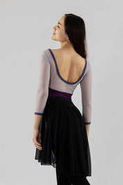 CASIE LuxMesh™ Hi-Lo Pull-On Skirt