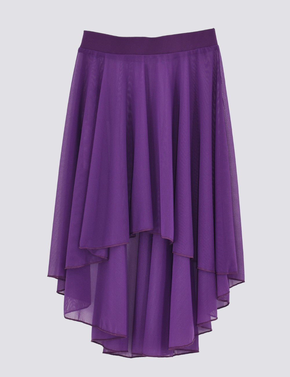 CASIE LuxMesh™ Hi-Lo Pull-On Skirt