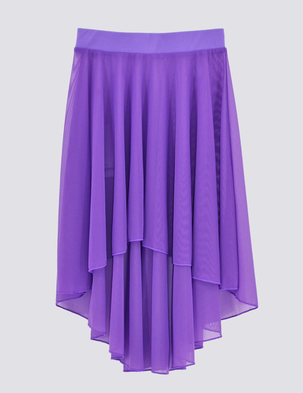 CASIE LuxMesh™ Hi-Lo Pull-On Skirt