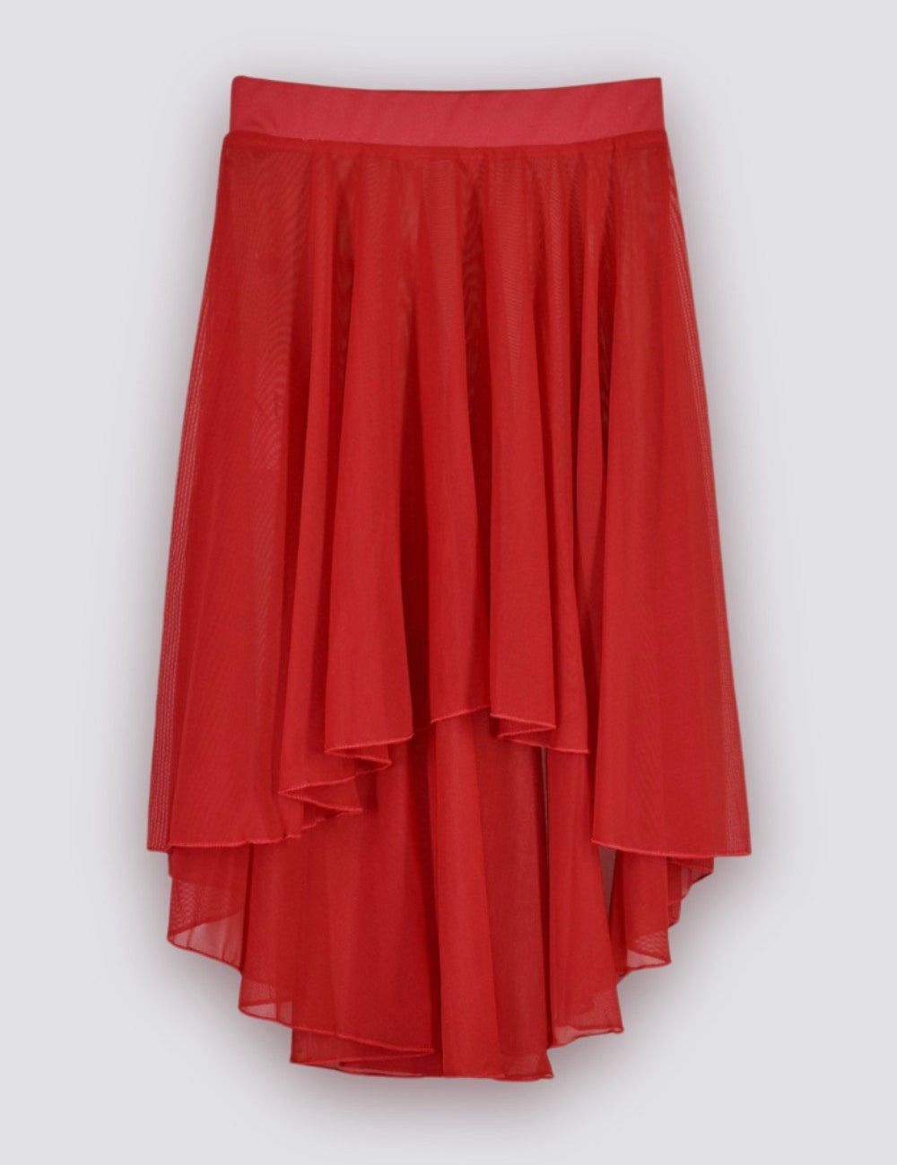 CASIE LuxMesh™ Hi-Lo Pull-On Skirt