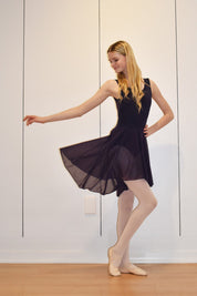CASIE LuxMesh™ Hi-Lo Pull-On Skirt