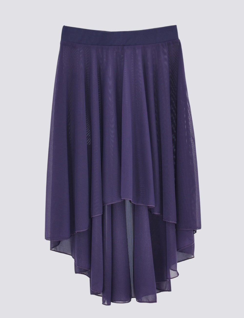 CASIE LuxMesh™ Hi-Lo Pull-On Skirt