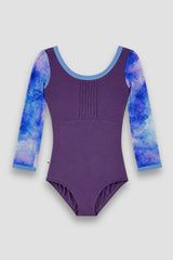CELIA Sleeve Leotard in Allure · Sunset