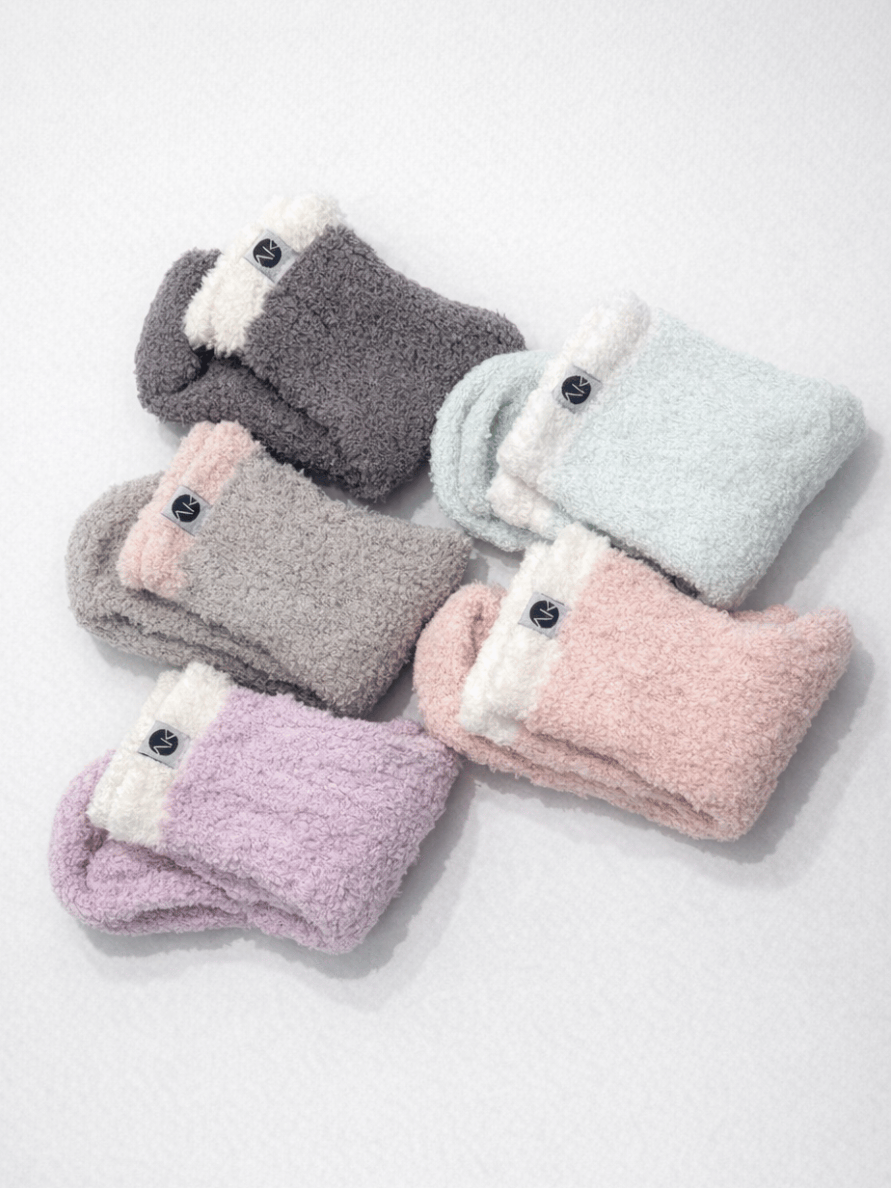 AK Cozy Crew Socks (5 pairs set)