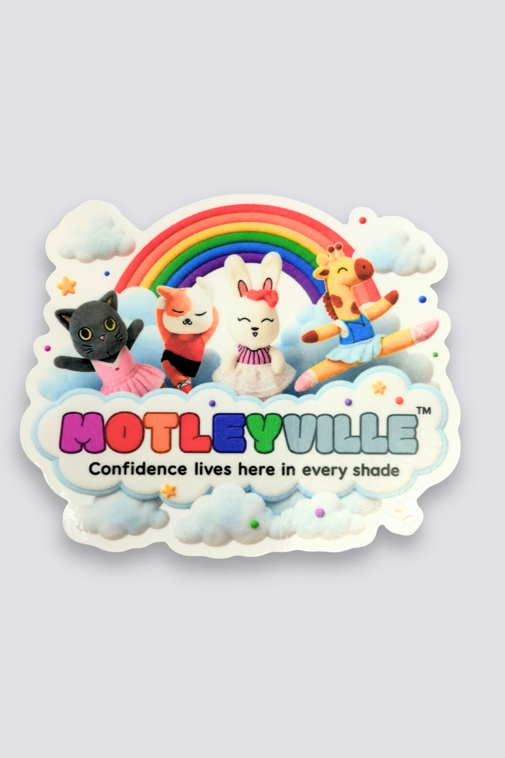 Motleyville™ Oversized Vinyl Sticker