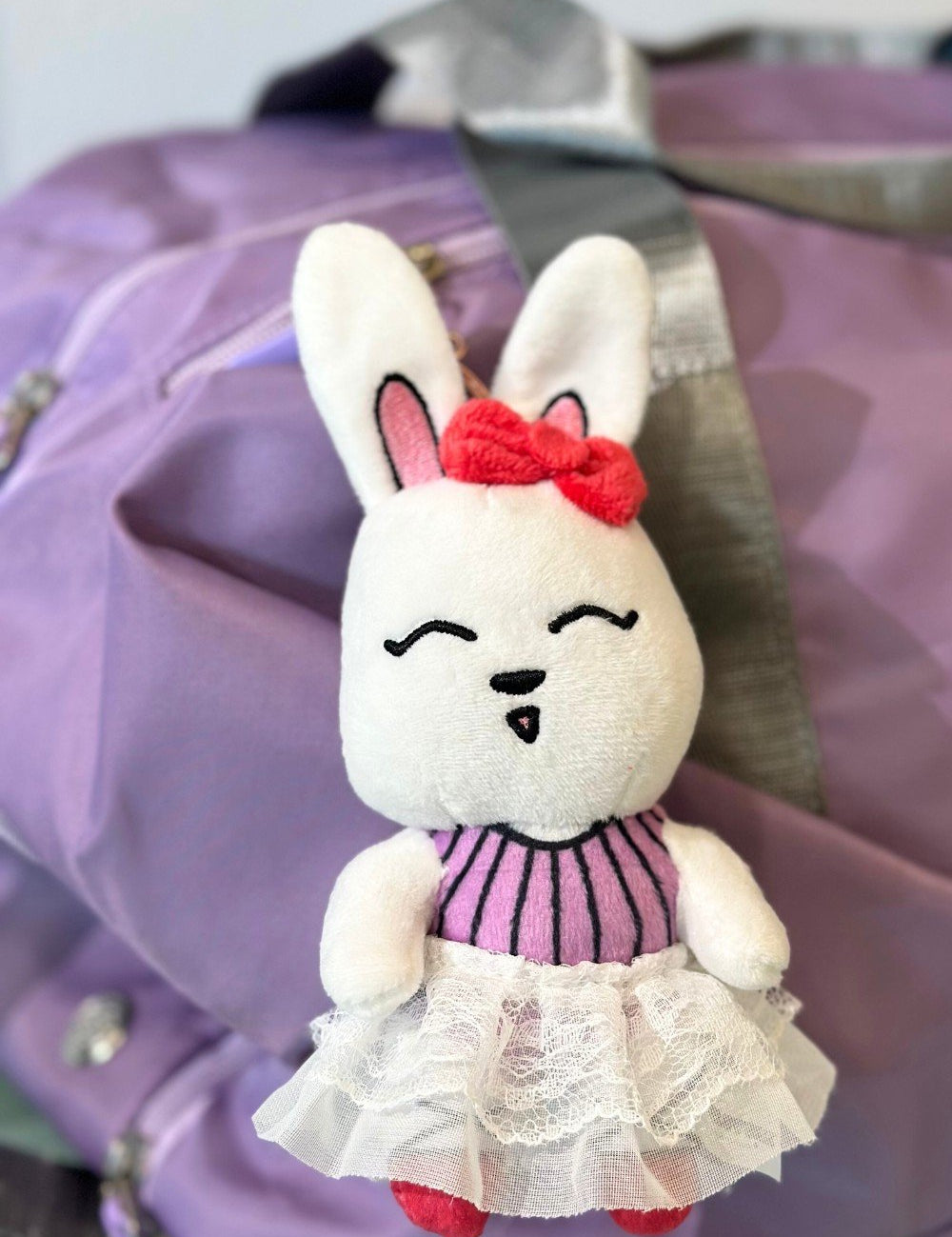 Motleyville Plush Doll Charm Keychain - Blushy