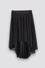 CASIE LuxMesh™ Hi-Lo Pull-On Skirt