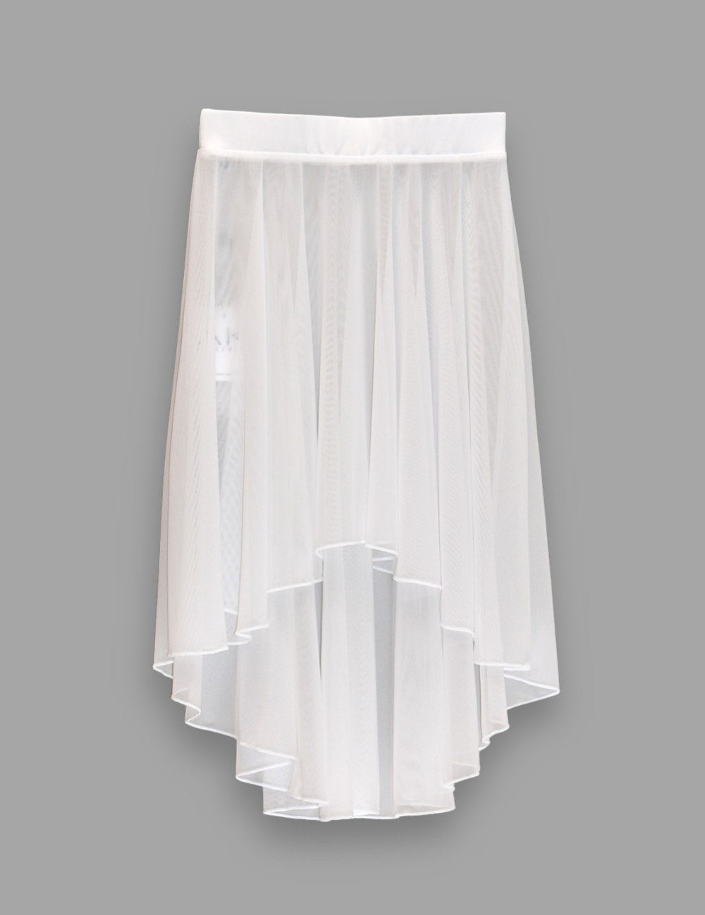 CASIE LuxMesh™ Hi-Lo Pull-On Skirt