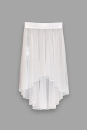 CASIE LuxMesh™ Hi-Lo Pull-On Skirt