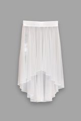 CASIE LuxMesh™ Hi-Lo Pull-On Skirt
