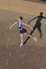 ANA AK2in1 Boatneck Leotard in Allure · Sunset